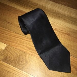 Donald Trump Signature Collection Black Silk Tie